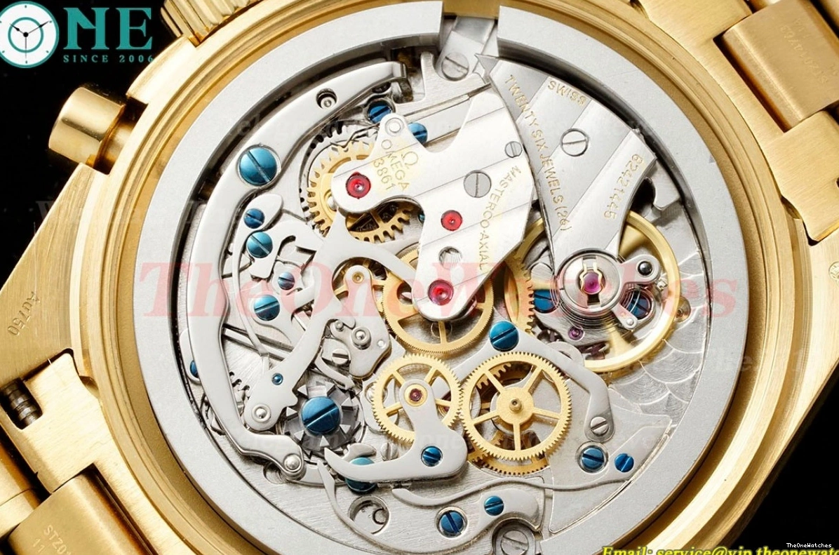 YG Mod RMF Gold Speedmaster 41mm YG A7750 Dial 0522